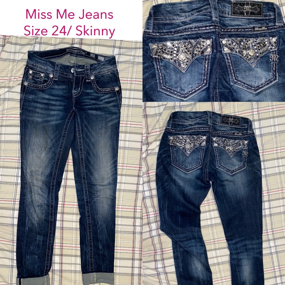 Miss Me Jeans Size 24 Skinny